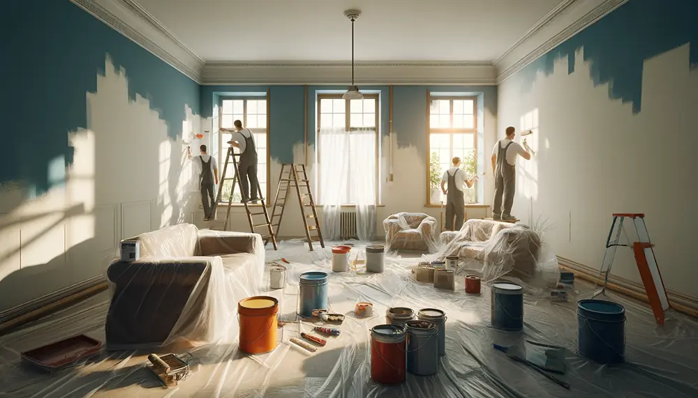室內裝修,漆粉刷