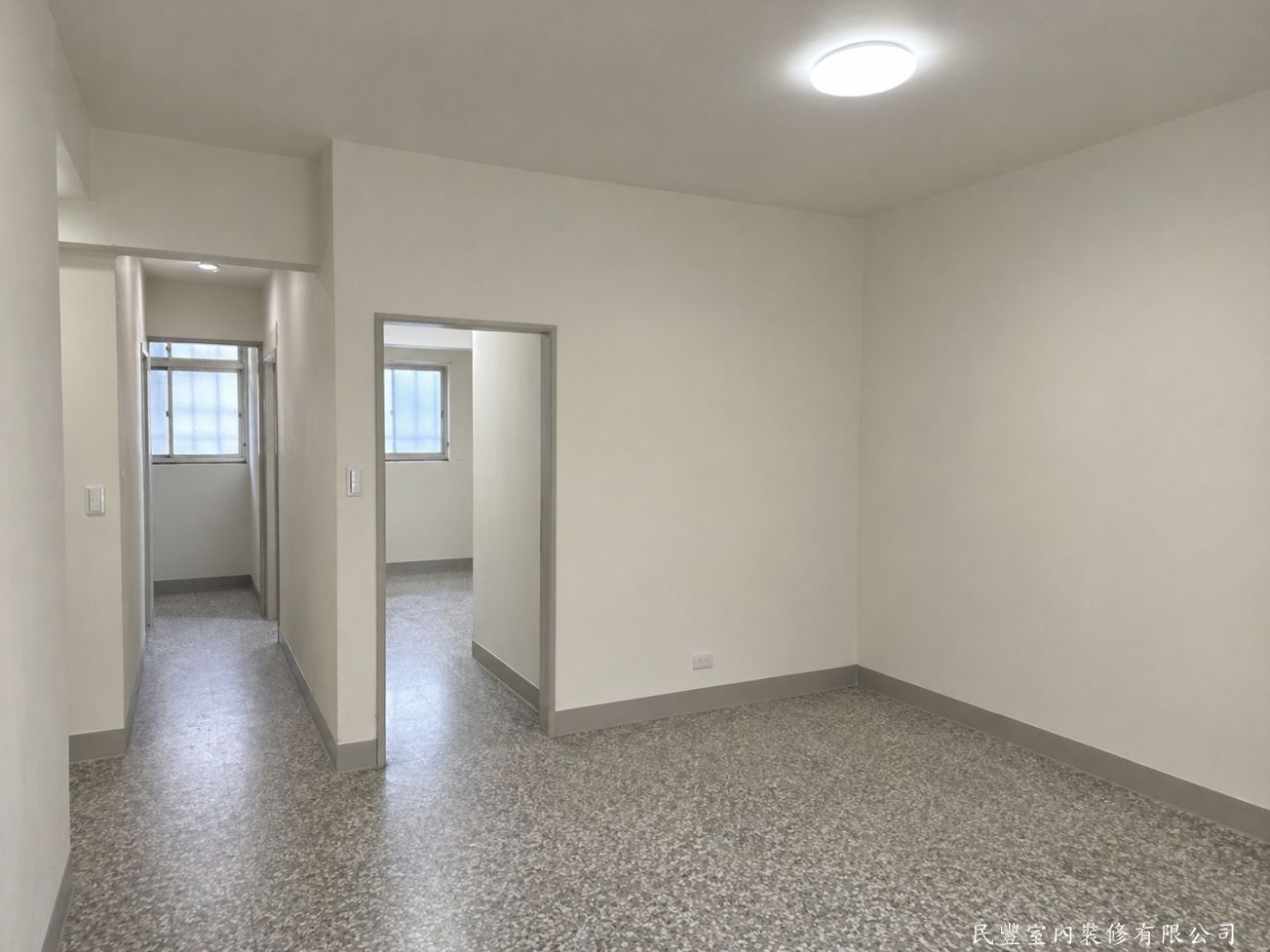 民豐室內裝修-陳先生板橋文化路_綜合工程油漆工程_浴室陽台防水工程-油漆翻新完工實景