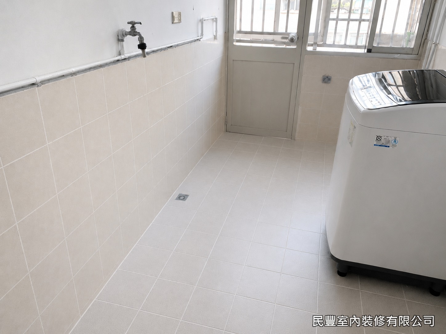 民豐室內裝修-磁磚美縫劑處理-整平收邊細部