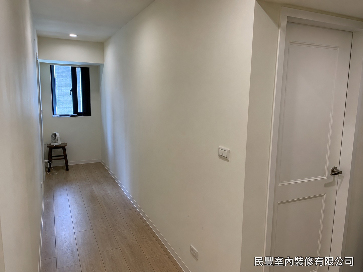 民豐室內裝修-臥室衣櫃-施工前臥室空景