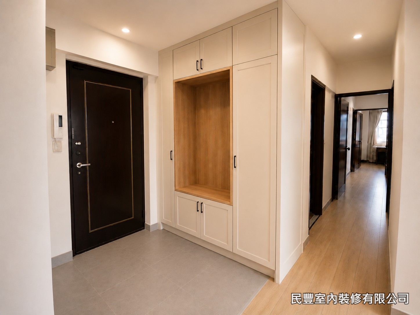 民豐室內裝修-全室系統傢具裝修-完工實景呈現